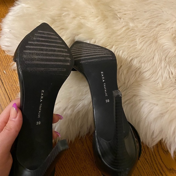 ZARA woman black heels - Picture 4 of 5